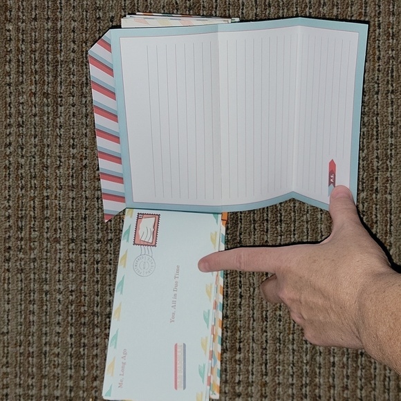 A paper time capsule booklet letters to my grandchild memory book - Picture 7 of 10